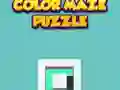 Mchezo Puzzle ya Maze ya Rangi online