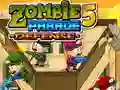 Mchezo Ulinzi wa Maandamano ya Zombies 5 online Mchezo Ulinzi wa Maandamano ya Zombies 5 online