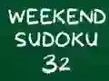 Mchezo Sudoku ya Mwisho wa Wiki 32 online Mchezo Sudoku ya Mwisho wa Wiki 32 online