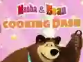 Mchezo Masha na Bear: Mbio za Kupika online