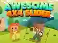 Mchezo Mfantastic 4x4 Slider online Mchezo Mfantastic 4x4 Slider online