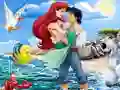 Mchezo Puzzle la Meri Ariel Princess online