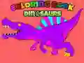 Mchezo Kitabu cha Rangi Dinosaur online