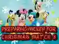 Mchezo Kuandaa Mickey kwa Krismasi Mechi 3 online