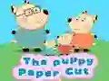 Mchezo Peppa Pig Kukata Karatasi online Mchezo Peppa Pig Kukata Karatasi online
