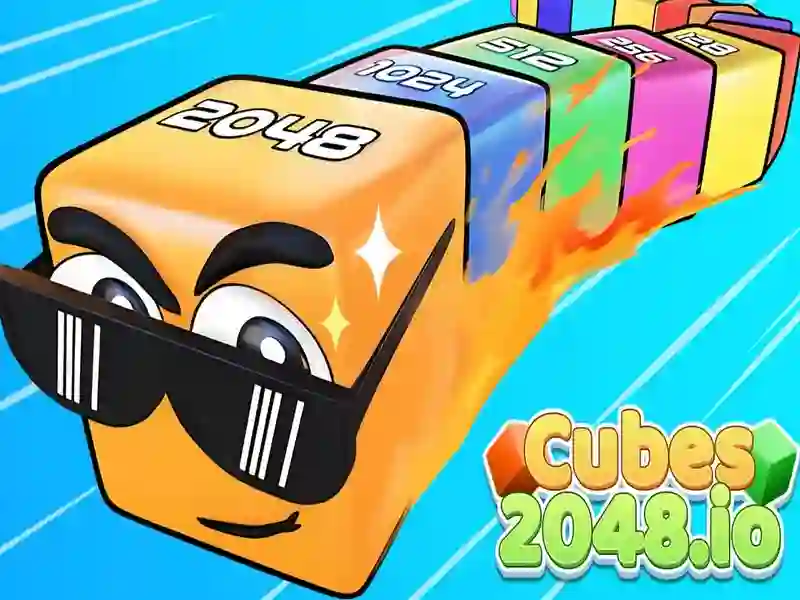 Mchezo Cubes 2048. io online