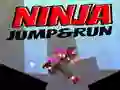 Mchezo Ninja Kuruka na Kukimbia online Mchezo Ninja Kuruka na Kukimbia online