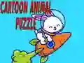 Mchezo Puzzle za Wanyama wa Katuni online Mchezo Puzzle za Wanyama wa Katuni online