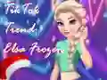 Mchezo Mwelekeo wa TikTok: Elsa iliyojaa online Mchezo Mwelekeo wa TikTok: Elsa iliyojaa online