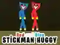 Mchezo Red na Bluu Stickman Hug online Mchezo Red na Bluu Stickman Hug online