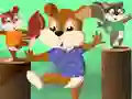 Mchezo Jump ya Squirrel online Mchezo Jump ya Squirrel online