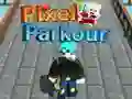 Mchezo Parkour ya Pikseli online Mchezo Parkour ya Pikseli online