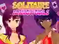Mchezo Solitaire Wasichana Manga online