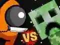 Mchezo Katikati vs Creeper online Mchezo Katikati vs Creeper online