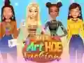 Mchezo BFF Sanaa Hoe Mitindo online Mchezo BFF Sanaa Hoe Mitindo online