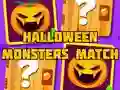 Mchezo Halloween Monsters Match online Mchezo Halloween Monsters Match online