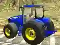 Mchezo Chain trekta Treni Towing Mchezo 3D  online