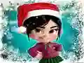 Mchezo Mavazi ya Krismasi ya Vanellope Von Schweetz online Mchezo Mavazi ya Krismasi ya Vanellope Von Schweetz online