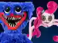 Mchezo Mama Stikman dhidi ya Huggy Wuggy online Mchezo Mama Stikman dhidi ya Huggy Wuggy online