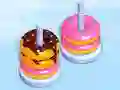 Mchezo Burudani ya Kuainisha Donuts online Mchezo Burudani ya Kuainisha Donuts online