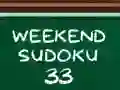 Mchezo Sudoku ya Mwisho wa Wiki 33 online Mchezo Sudoku ya Mwisho wa Wiki 33 online