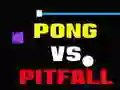 Mchezo Pong dhidi ya Pitfall online Mchezo Pong dhidi ya Pitfall online