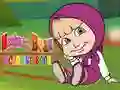 Mchezo Masha na Bear: Kitabu cha Rangi online Mchezo Masha na Bear: Kitabu cha Rangi online