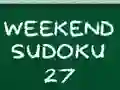 Mchezo Weekend Sudoku 27 online