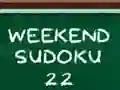 Mchezo Sudoku ya Mwisho wa Wiki 22 online Mchezo Sudoku ya Mwisho wa Wiki 22 online
