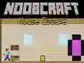 Mchezo Noobcraft: Kukimbia Nyumbani online Mchezo Noobcraft: Kukimbia Nyumbani online