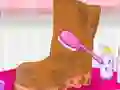 Mchezo Safisha na cuid Uggs online Mchezo Safisha na cuid Uggs online
