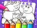 Mchezo Kitabu cha Rangi cha Peppa Pig online