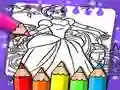 Mchezo Kitabu cha Rangi Cinderella online