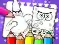 Mchezo Kitabu cha Kupaka Rangi cha Sponge Bob online