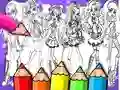 Mchezo Kitabu cha Kuchora Monster High online