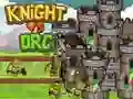 Mchezo Knight dhidi ya Orc online