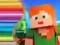 Mchezo Kitabu cha Kuchora kwa Minecraft online Mchezo Kitabu cha Kuchora kwa Minecraft online