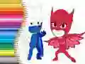 Mchezo Kitabu cha Kuchora cha PJ Masks online