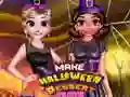 Mchezo Fanya sahani ya dessert ya Halloween online