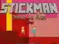 Mchezo Stickman Steve dhidi ya Alex Nether online Mchezo Stickman Steve dhidi ya Alex Nether online
