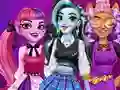 Mchezo Shule ya Upili ya Princess Monster Mash  online