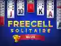Mchezo Freecell Solitaire Blue online Mchezo Freecell Solitaire Blue online