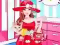 Mchezo Barbie na paka online