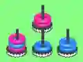 Mchezo Rangi Hoops Stack - Puzzle online Mchezo Rangi Hoops Stack - Puzzle online
