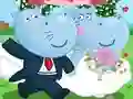 Mchezo Sherehe za Harusi za Hippo online