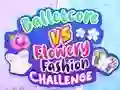 Mchezo Balletcore vs Changamoto ya Mitindo ya Maua online Mchezo Balletcore vs Changamoto ya Mitindo ya Maua online
