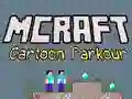 Mchezo Mcraft Parkour ya Katuni online Mchezo Mcraft Parkour ya Katuni online