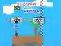 Mchezo Stickman dhidi ya Noob Nyundo online Mchezo Stickman dhidi ya Noob Nyundo online