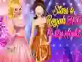 Mchezo Nyota na Royals BFFs: Usiku wa Sherehe online