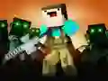 Mchezo Noob Mpiga risasi Zombie online Mchezo Noob Mpiga risasi Zombie online